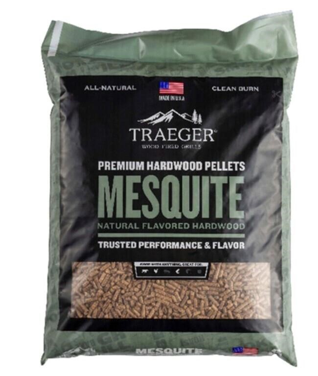 Traeger Mesquite Pellets, 20 Pounds