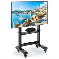 ULN-YOMT Rolling TV Stand with Wheels Mobile TV Ca