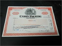 1980 Union Pacific 100 Shares at $5 each