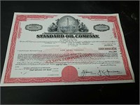 1978 Standard Oil Co 100,000 Share Certificate
