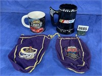 NASCAR 2005 Nextel Mug & 2003 NASCAR Mug,