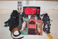Clothing Lot: Men's Lot with Suspenders, Gloves,