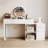 $220 White Vanity Desk