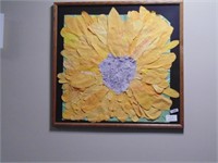 Yellow Flower Art Created by Room #403