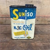 Suniso Refrigeration Oil Imperial Quart Tin