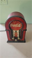 Coca-Cola stained glass look radio