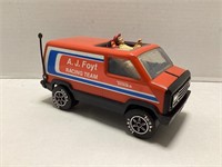 Vintage Tonka AJ Foyt Racing Team Van with Figures