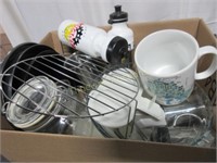 Assorted grouping - Mugs, water bottles and more