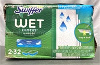 Swiffer Wet Mopping Cloths 2 Tubs (leaking)