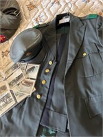 4 pcs Tailored Officers Army Green Coat