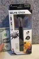 New Selfie-Stick phone holder Black