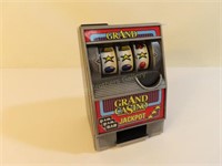 Novelty Slot Machine - Works! - 7" Tall