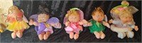 Mini cabbage patch kid dolls Lot of  5