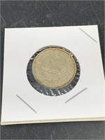1944 "1323" Iranian silver 2 Reals coins
