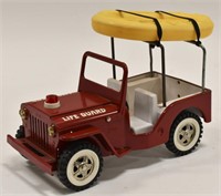 Original Tonka Life Guard Jeep With Raft