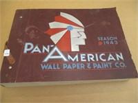 1943 Pan American Wallpaper & Paint Sample Book