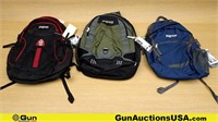 Jansport Backpacks. Excellent. Lot of 3; 1-Black/R