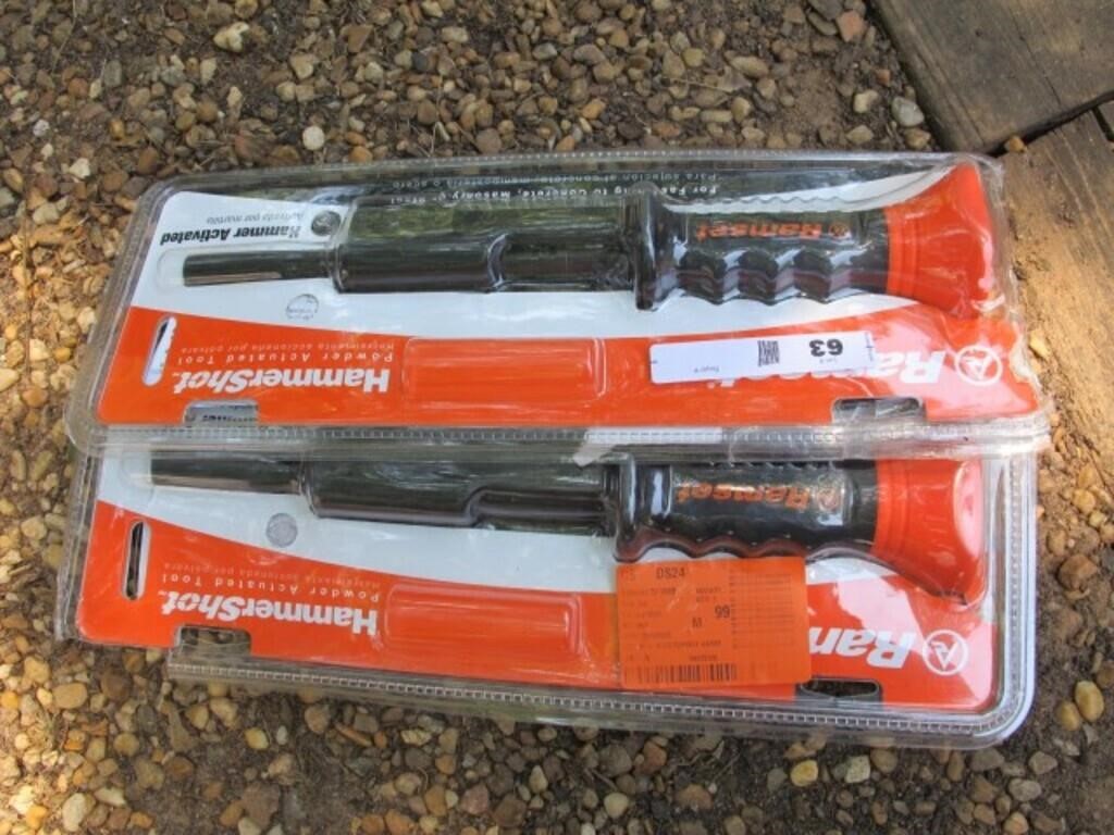 2 PC. RAMSET HAMMERSHOT TOOLS NIB