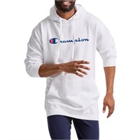 Size Large Champion Mens Powerblend Fleece Hooded