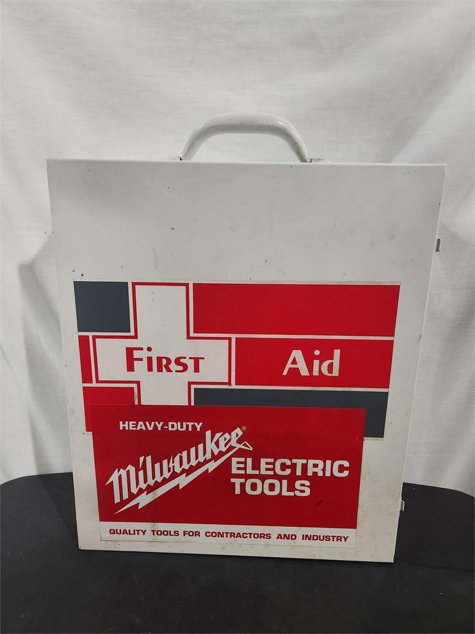 Large Metal First Aid Kit Box