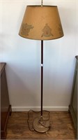 Vintage  Floor Lamp 59” high
