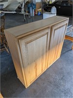 48x42 Inch Blonde Kitchen Cabinet