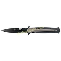 S&W KNIFE M&P DAGGER 4" BLADE BLACK/FDE W/ POCKET