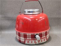 Vintage Kiltie Water Jug / Cooler for Picnic