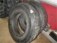 2 - Recap Michelin 315/80R- 22.5 Tires