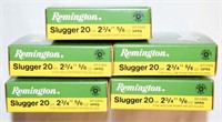 25 REMINGTON 20GA SLUGGER SHOTSHELLS