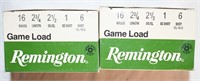 50 REMINGTON 16GA GAME LOAD SHOTSHELLS