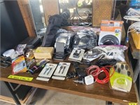 Assorted Electronic Cables & Misc