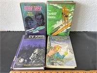 Vintage books. Star Trek. Ev Kris.