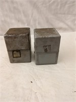 2 Sets, Different Sizes, Steel Number Stamps 1-9