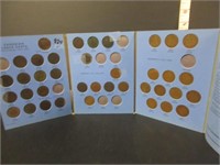 38 LARGE CENT CANADA COINS IN BOOKLET
