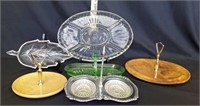 Myrtlewood Nature's Gift, Glass Candy Dish, Trays