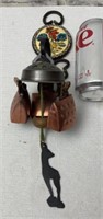 Vintage Copper Ringing Door Bell