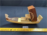 Musical Cigarette Holder Boat