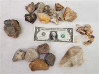 5 Bags of Various Minerals & Stones