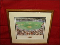 Frame Three Rivers stadium baseball photograph.