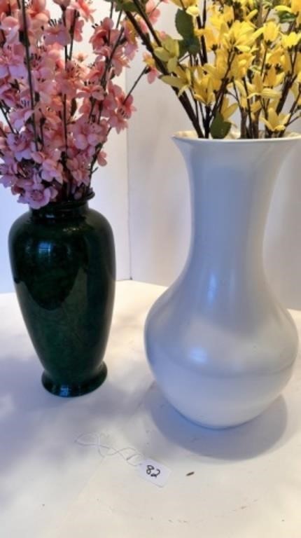 Lot Of 2 Vases