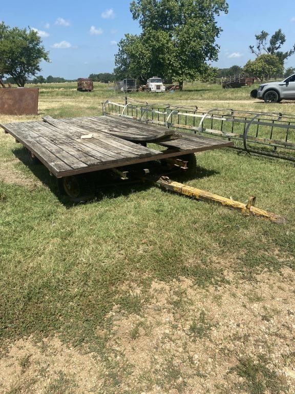 11’ Pindle hitch hitch trailer 7 feet wide