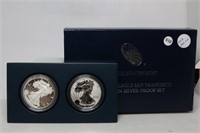 2012-s American Eagle 2-coin set