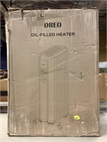 Oil filled portable heater. Dreo