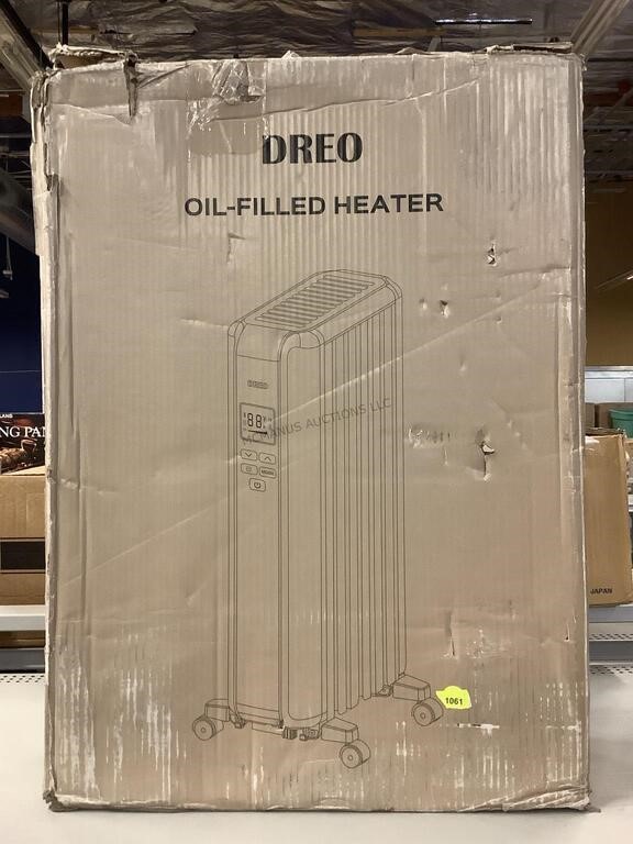 Oil filled portable heater. Dreo