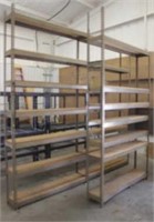 3 Sections of Shop Shelving