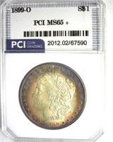 1899-O Morgan PCI MS65+