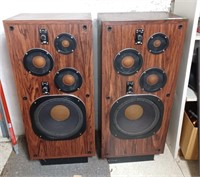 Two Mcs 3 Way Air Suspension Speaker System.