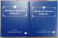 (2) Binders of State Quarters (Complete)