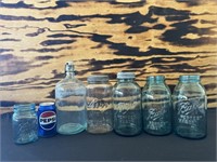 Blue  Jars and more ( NO SHIPPING)